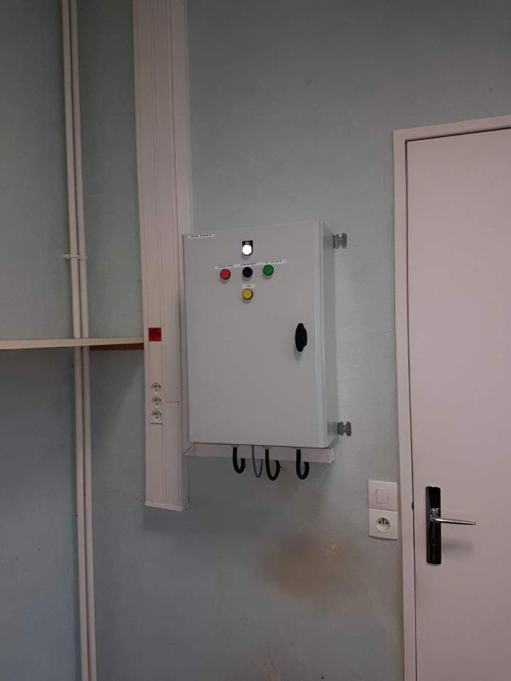 Pose armoire de commande Val-d’Oise